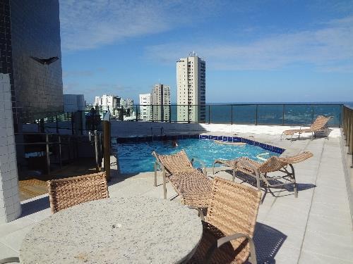 Apartamento 1 quarto na pós beira mar da praia de Boa Viagem - Navegantes - Recife/PE