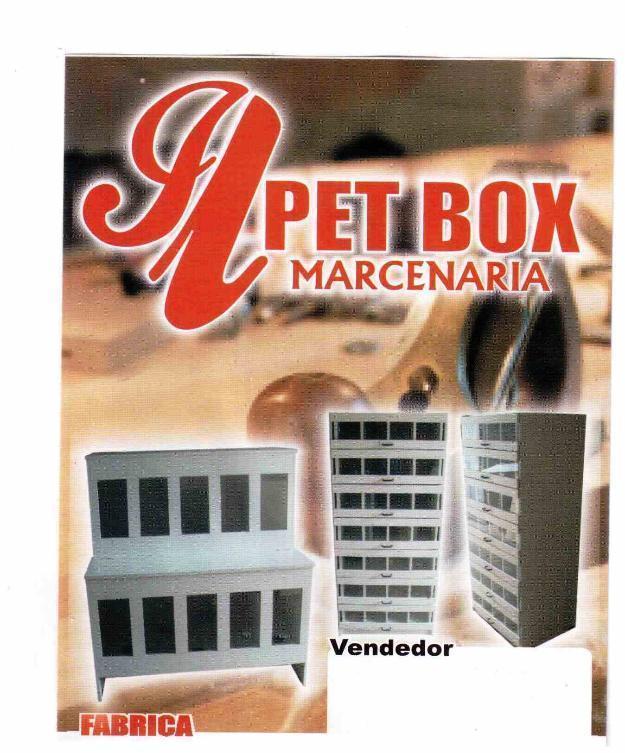 Pet box armário balcão para ração (fábrica)