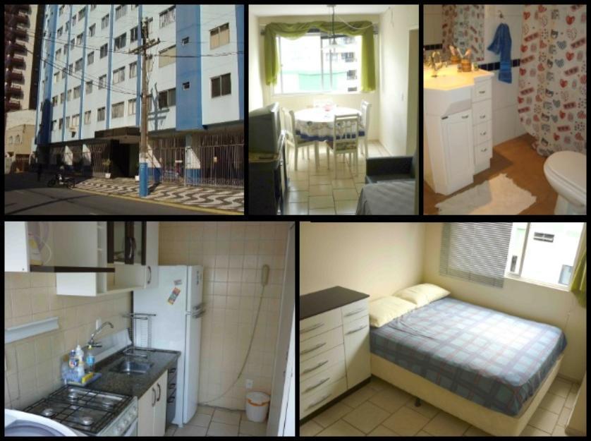 Apartamento 1 quarto no Centro Balneário Camboriú (aluguel março a dez) inclui condomínio