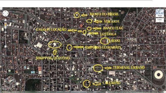 Casa residencial/comercial próximo as ruas Guaporé e Amapá