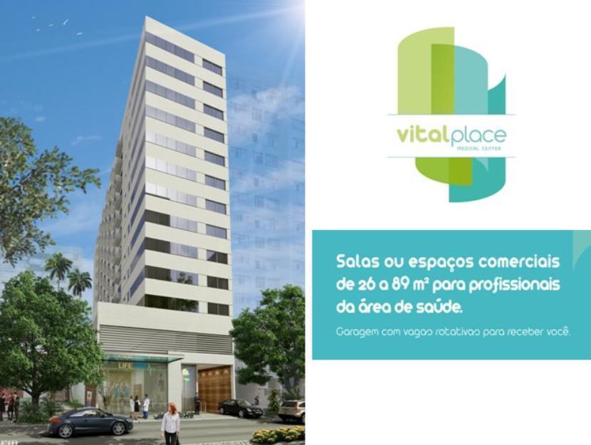 Vital Place - Sala comercial no melhor empreendimento voltado para área da saúde em Niteró