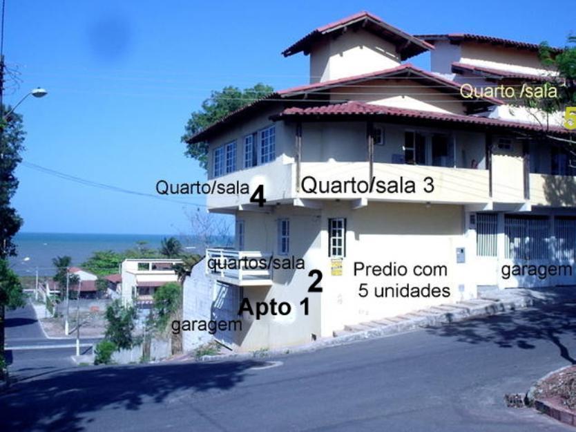 Apartamento 1 quarto (5 juntos) vista para o mar Praia de Jacaraípe - Serra - ES