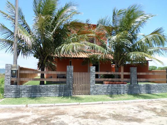 Casa em praia seca