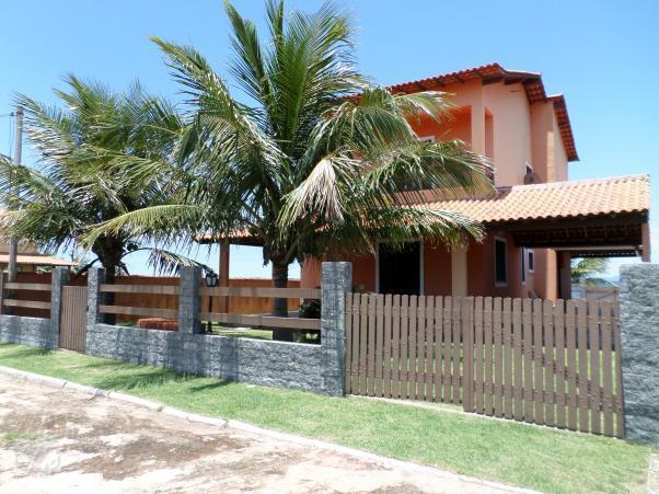 Casa em praia seca