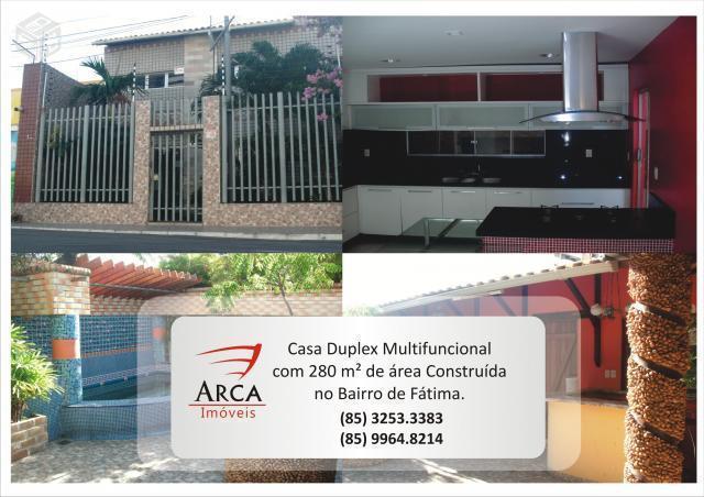 Casa Duplex Multifuncional no Bairro de Fátima