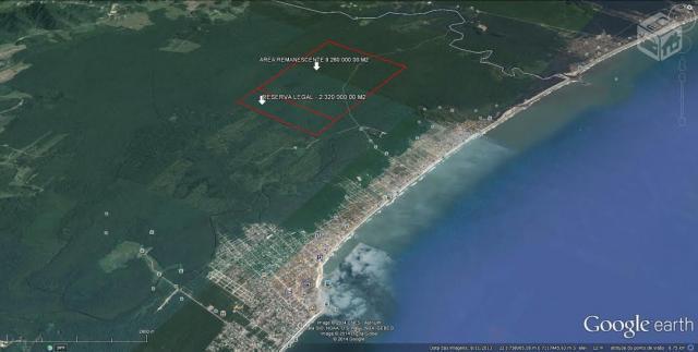 11,6 milhões de m2 Terreno 1 km da praia de itapoá