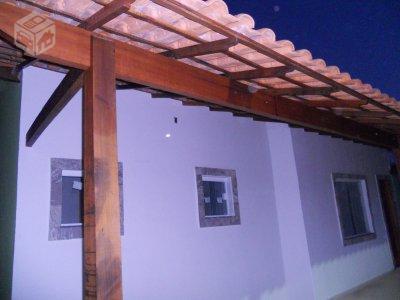 Casa em condominio com 2qts,terreno 360m² pertinho