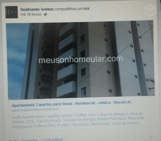Apartamento 3q Jatiuca