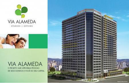 Via Alameda offices, salas comerciais de 31 m2 até 854 m2