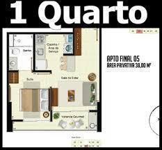 Apartamento 1 ou 2 quartos otimo lançamento prestações de 600 reais