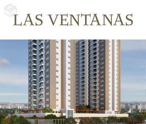 Apartamento Las Ventanas 82M 3 dormitórios 2 vagas 15° andar. Aproveite