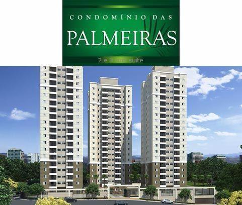 Condomínio das Palmeiras de 65 m², 81 m² de 2 e 3 Dorms - Parque Industrial