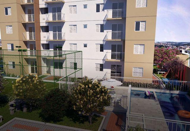 Apartamento Guarapiranga 2 dormes 45m² 13º andar 1 varanda 1 vaga pronto para morar