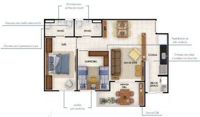 Apartamento lindo m2 mais barato de jundiai