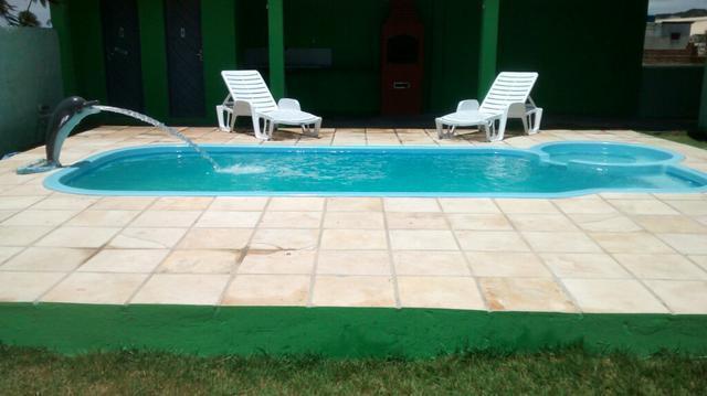 Alugo excelente casa de praia em santa Rita com piscina toda mobiliada