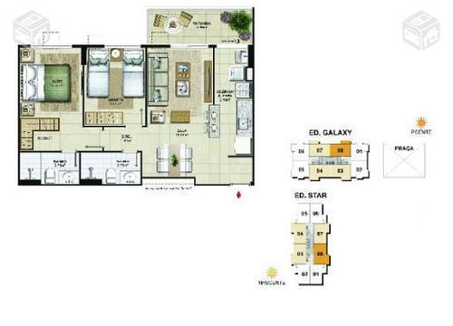 Apartamento no Enterprise City Só R 320.000,00