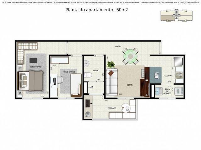 Vivarte Alamedas - Bairro Medeiros - apartamentos de 02 dormitórios 60m