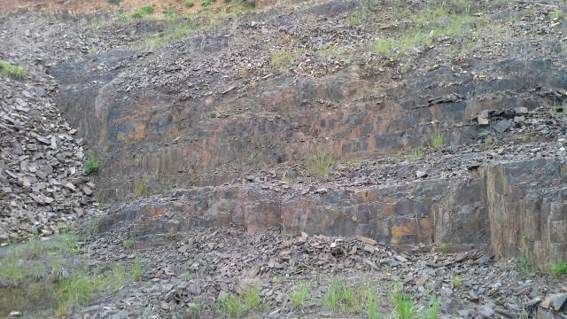 Pedreira de basalto, , RS