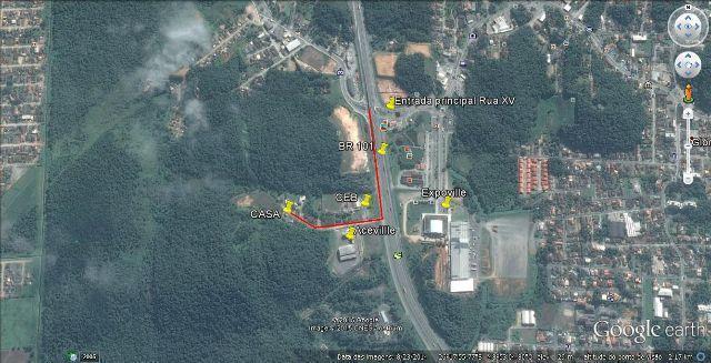 Terreno 580m2 proximo Expoville aceita permuta