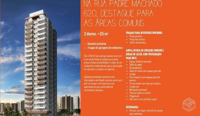 Lançamento Vila Mariana 65m 2Dorms c/ Suíte 2 Vgs