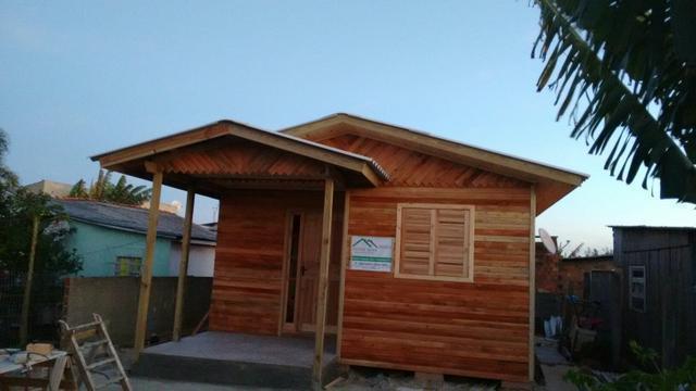 Troco casa pré fabricada por caminhão, camioneta até 50000