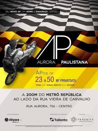 AP Aurora Paulista Studio ao lado Pça República