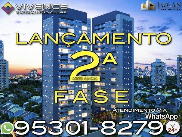 Lancamento Vivence Condominio Clube  - 2 e 3 Dormitorios - 1 suite