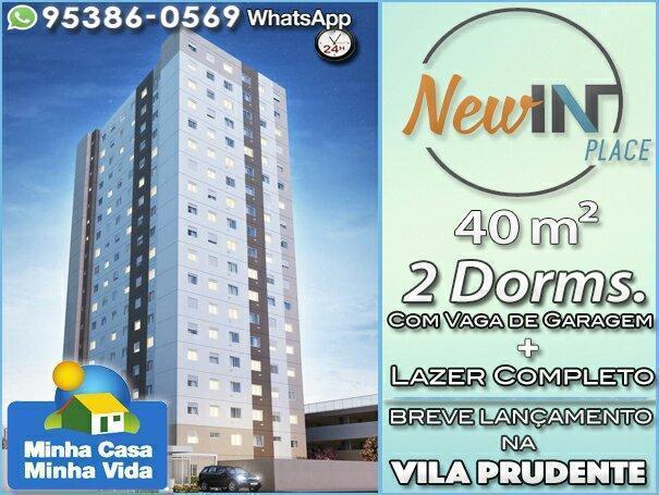 Lançamento 2 Dorms. na Vila Prudente 40 ou 50M2 com Vaga de Garagem e Lazer Completo