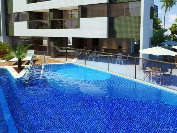 Apartamento em Boa Viagem. 3 Quartos, 105m², Varanda Gourmet. Edf Promenade Prince