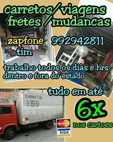 Mudanças carretos transportescem geral