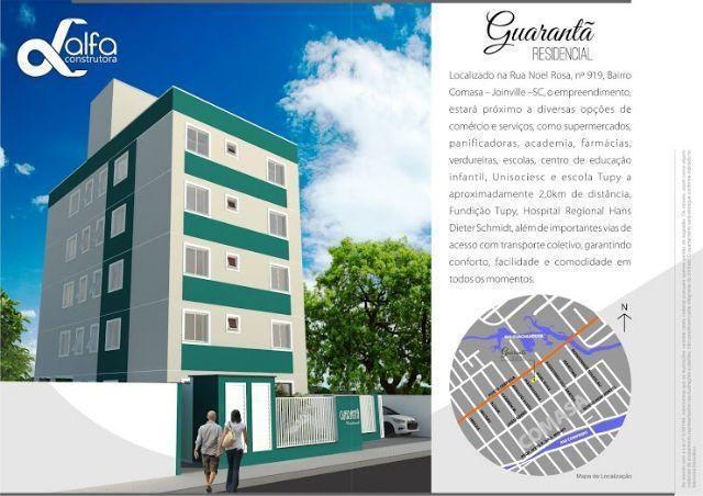 Apartamento 2 dormitórios,sacada com churrasqueira no comasa(ótimo acabamento)