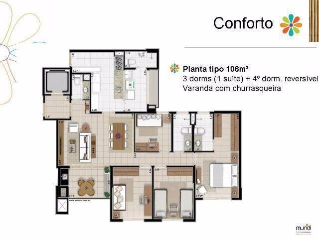 MUNDI RESORT / 106 m² / 3 Dorms /