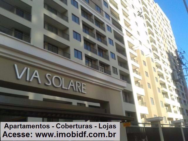 Via Solare - AP. 03 quartos 78 m² - Lazer Completo - Samambaia - (ITBI Grátis)