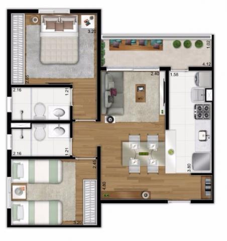 Apartamento Lançamento com 2 ou 3 dorms 54 e 66 m² ao lado do Metro 15 mil de ato