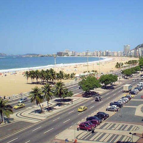 Apartamento lindo vista mar em copacabana