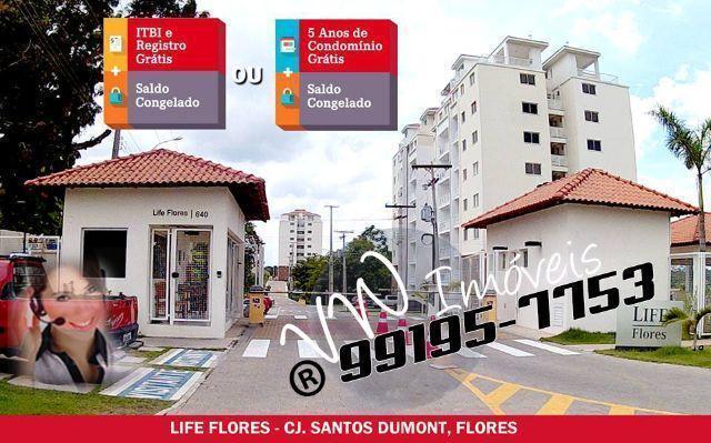 Life Flores 50m²|65m²|116m²|136m² 1|2|3Qrts C|Suíte ITBI+REGISTRO GRÁTIS