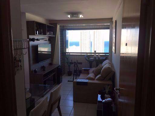 Apartamento mobiliado 2 quartos / suíte vista total do mar perfeito diária 200 reais