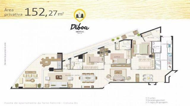 Vision - 127m² 3 dormitórios - Ponta Negra - Altíssimo Padrao