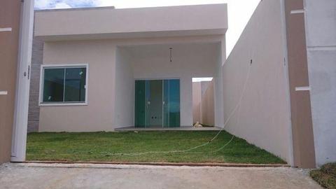 Casa Nova em  3/4- Suíte e Área de Lazer