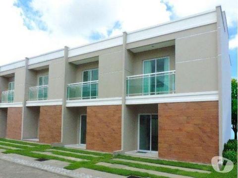 Duplex em condomínio, 69 m², 2 suítes, 2 vagas, proximo a ce040 e shopping do eusebio