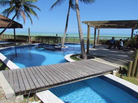 Paradise Beach, Dois Quartos sendo um Suíte na Beira-mar da Guaxuma