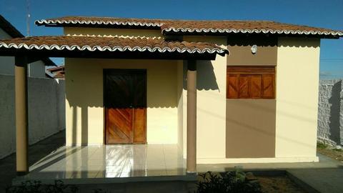 Casa com dois quartos no São Geraldo, Ceará-Mirim. Aceita financiamento. Sem entrada