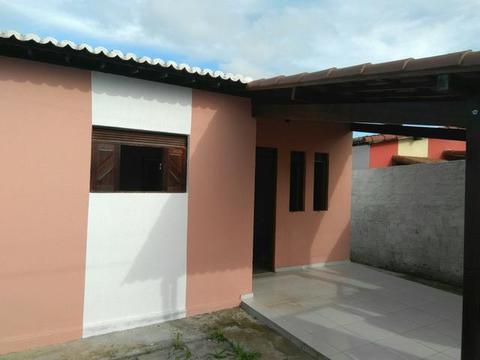 Casa com dois quartos no São Geraldo, Ceará-Mirim. Aceita financiamento. Sem entrada
