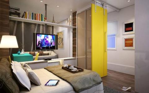 Apto 1 Dorm 36m² + Lazer em Condomínio e local Tranquilo