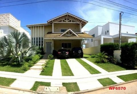 Alphaville Fortaleza, casa em condomínio, 4 suítes, 4 vagas, piscina, próximo Beach Park