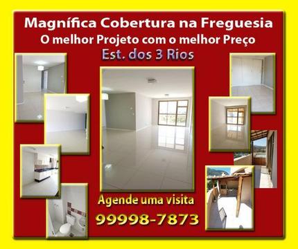 ML287 Vendo coberturana Freguesia com 4 suítes , 2 vagas, dependência, Oportunidade única