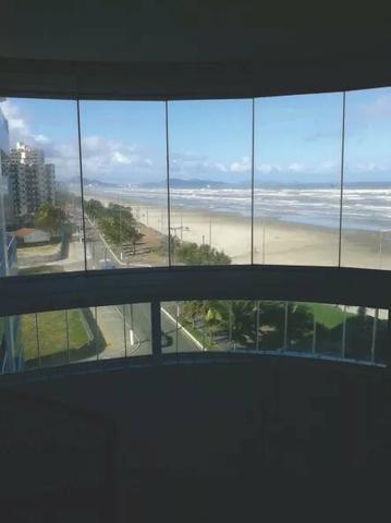 Apartamento pe na areia praia grande rs90,00