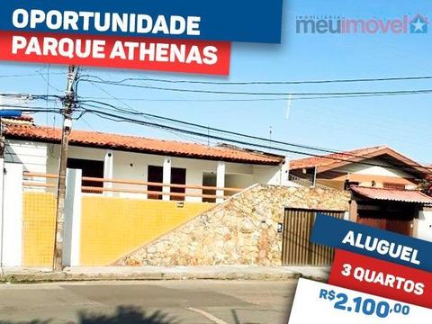 Casa com 3 quartos sendo 2 suítes localizada no Parque Athenas