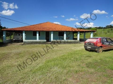 REF 1114 Sítio 2,2 alqueires, casa 300 m², açude, poço artesiano, Imobiliária Paletó