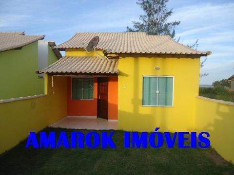 Amarok só condominios casa 69.900 mil pronta 2 qts cabo frio unamar condominio gravata